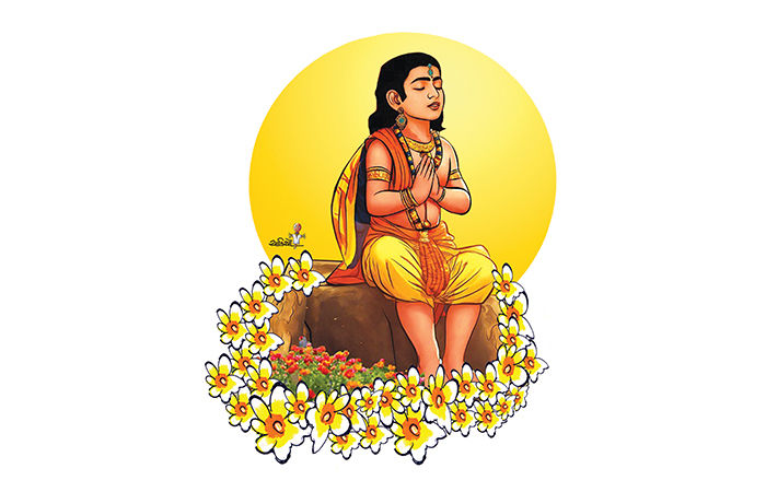 એક વાર્તા... બે ભાષામાં!                                                      .