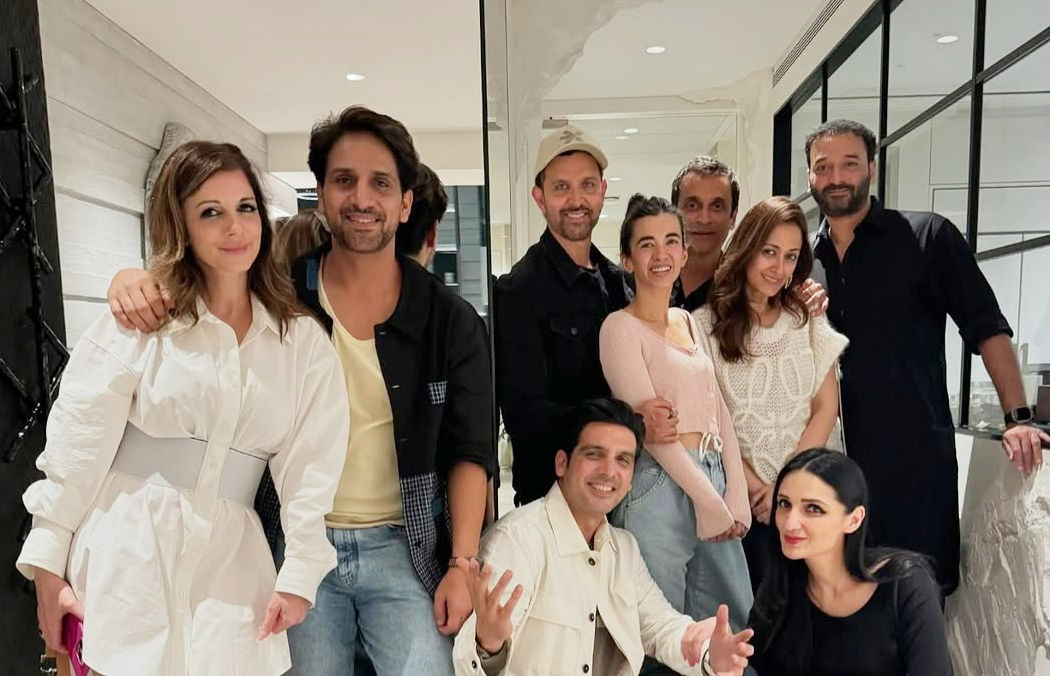 Hrithik Roshan celebrates 51st b’day with ex-wife Sussanne Khan, ladylove Saba
