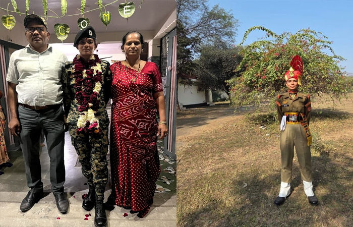 જામનગરની ખેડૂતપુત્રી મિરલબેન મોલિયાની BSFમાં પસંદગી : દેશની સરહદ પર દુશ્મનોનો સામનો કરવા સજ્જ