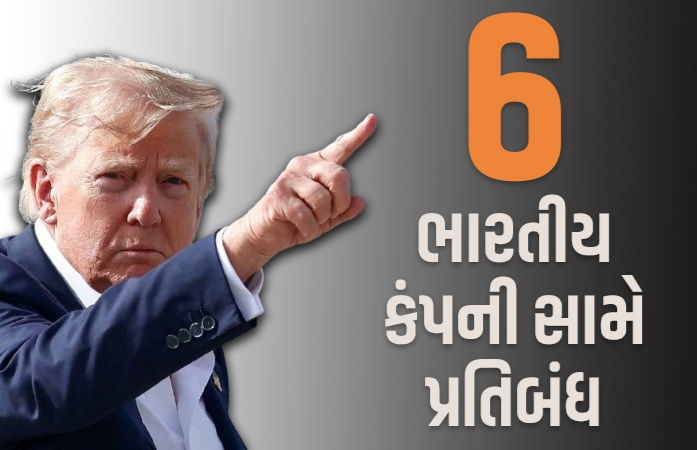 ટેરિફ બોમ્બ બાદ ટ્રમ્પની ભારત વિરુદ્ધ ફરી મોટી કાર્યવાહી, 6 કંપનીઓ સામે મૂક્યો પ્રતિબંધ