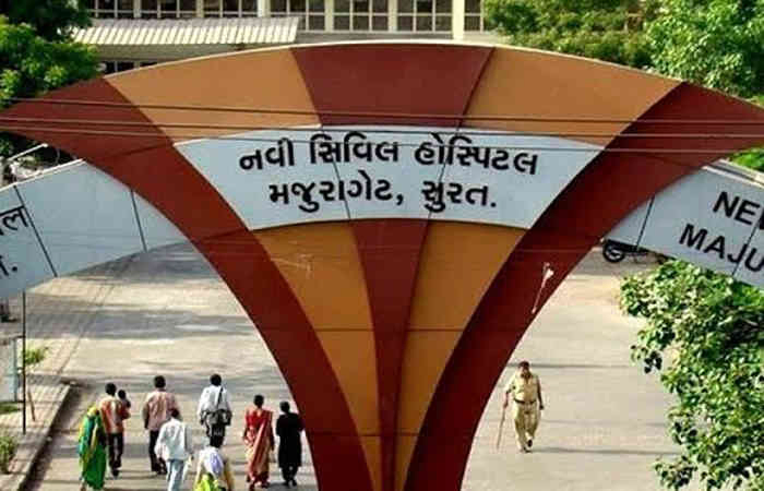 સુરત સિવિલમાં અને સ્મીમેરમા કોરોના સંક્રમિતમા 702 દર્દીઓ ગંભીર
