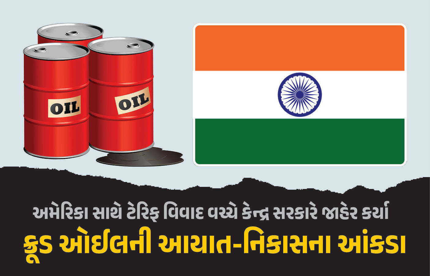 ટેરિફ વિવાદ વચ્ચે ભારતની ઓઇલ આયાત અંગે ચોંકાવનારો ખુલાસો, સરકારે જાહેર કર્યા આંકડા