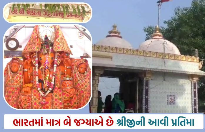 VIDEO: ધ્રાંગધ્રાનું 200 વર્ષ જૂનું એકદંત ગણપતિ મંદિર: જ્યાં બિરાજે છે સીધી સૂંઢ અને સર્પની જનોઈવાળા ગણેશજી