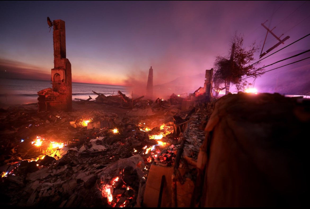 Los Angeles fires: death toll rises to 10, destroys over 10,000 structures