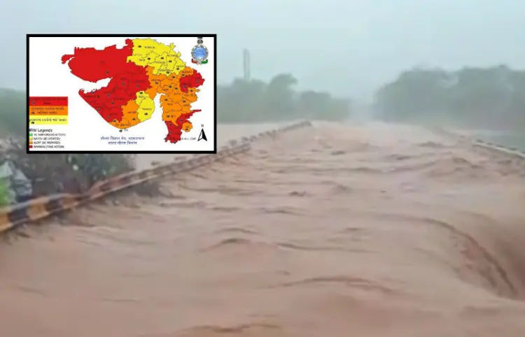 Red alert issued across Gujarat, downpour to continue till Aug 31