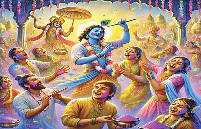 રંગને સંગ વસંતનો વિહાર                                     .