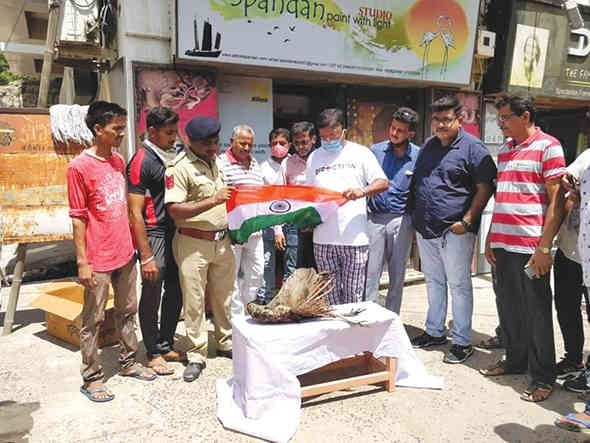 મુંદરામાં વીજકંપનીની બેદરકારીથી ઢેલનું મોત થતાં ગ્રામજનોમાં રોષ