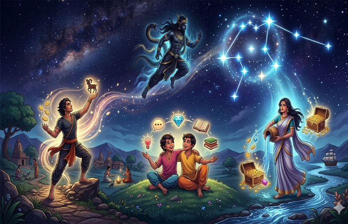 આવતીકાલે શતભિષા નક્ષત્રમાં રાહુની એન્ટ્રી, 3 રાશિના જાતકો પર થશે ભરપૂર ધનવર્ષા!