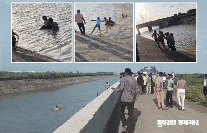 કચ્છના મુન્દ્રામાં કરૂણ ઘટના: કેનાલમાં ડૂબી જતાં ત્રણ બાળકોના મોત, માતાનો બચાવ