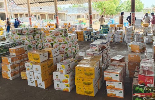 Kesar mango auction begins at Talala Yard, 10,400 boxes received on the first day