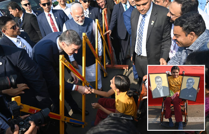 PM મોદી અને પેડ્રો સાંચેઝે અચાનક અટકાવ્યો કાફલો, નીચે ઉતરી કર્યું આ કામ, લોકો થયા ગદ્ગદિત...