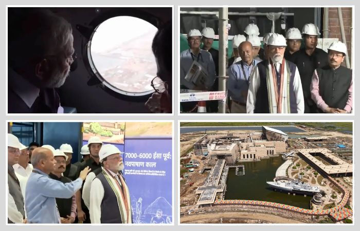 PM મોદીએ ધોલેરા SIRનું હવાઈ નિરીક્ષણ કર્યું, લોથલ પ્રોજેક્ટના કામોની પણ સમીક્ષા કરી