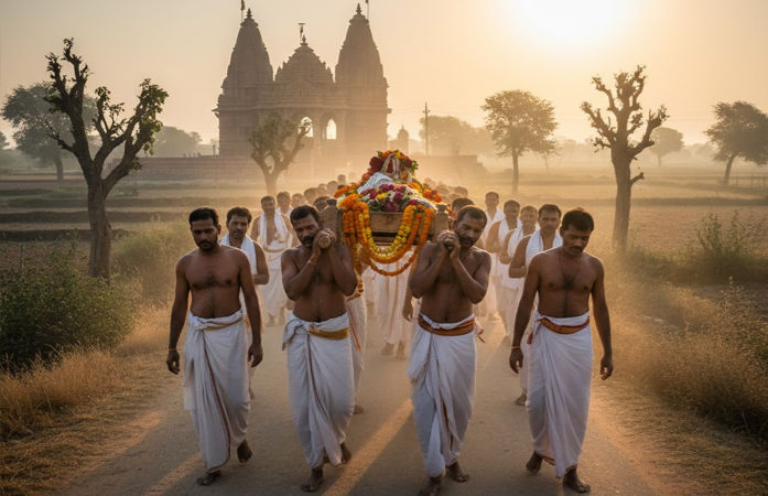 ઘરથી નીકળતી વખતે નનામી જોવા મળે તે શુભ કે અશુભ, જાણો ત્યારે શું કરવું