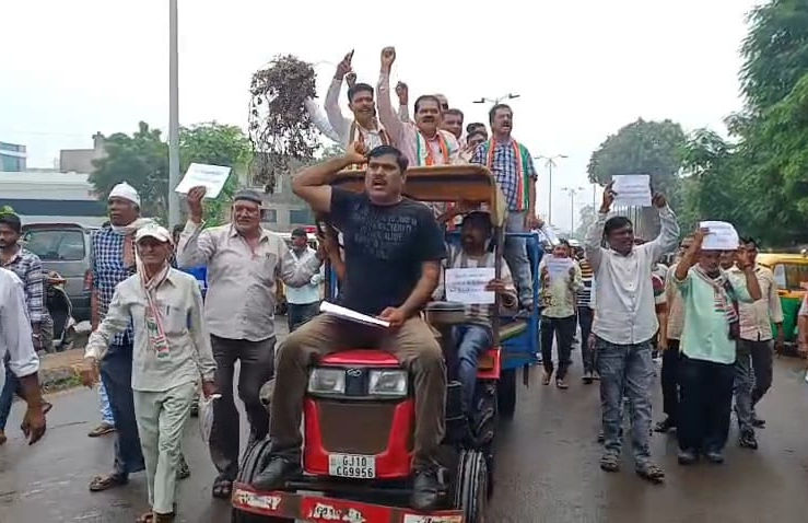 જામનગરમાં કમોસમી વરસાદથી ખેડૂતોને નુકસાન: તાત્કાલિક રાહત પેકેજ જાહેર કરવા કોંગ્રેસની માગ