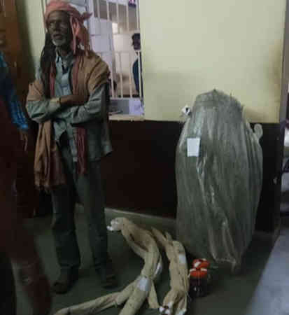 થપાવી ગામે 19,420 કિલો ગાંજા સાથે એક શખ્સ ઝડપાયો