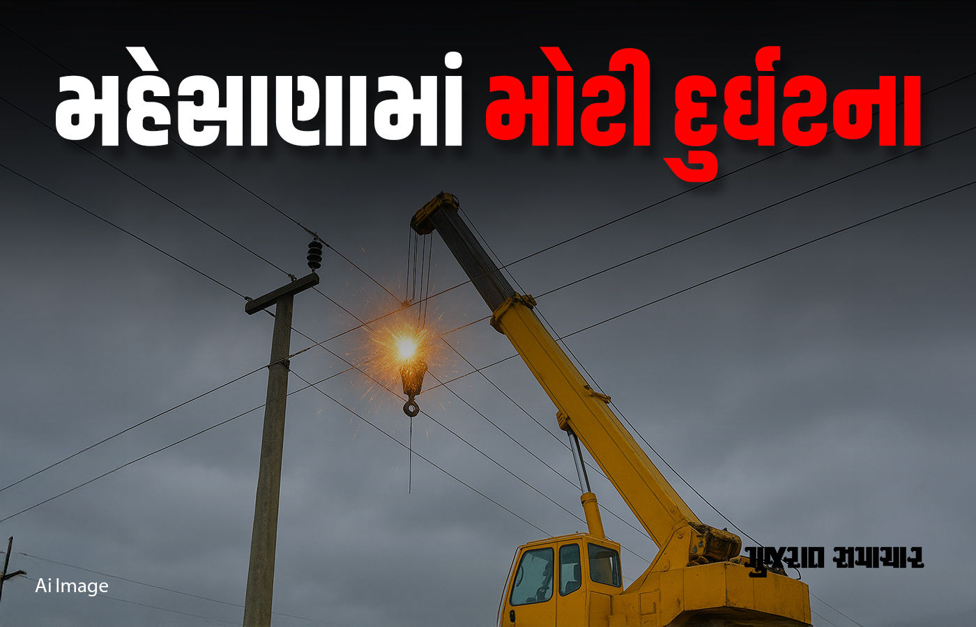 મહેસાણા નજીક કંપનીમાં ક્રેઇન વીજલાઇનને અડી જતાં 2ના મોત, શ્રમિકોના મોતનો સિલસિલો યથાવત