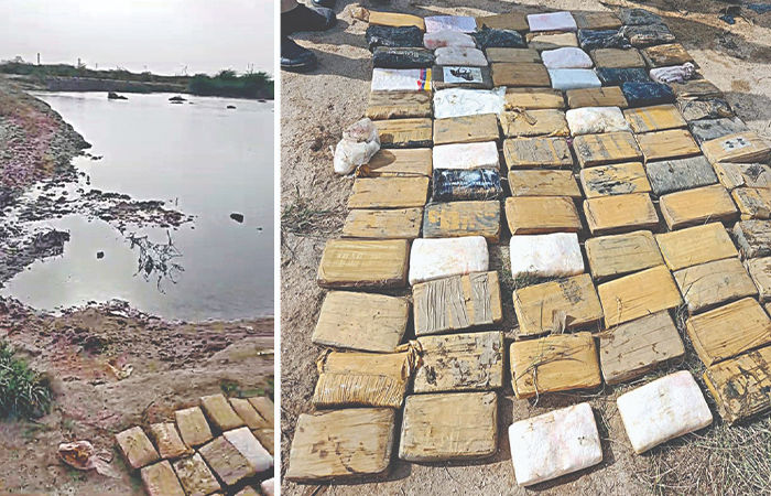 80 kg drugs worth ₹800 cr seized from Kutch, Karachi connection suspected