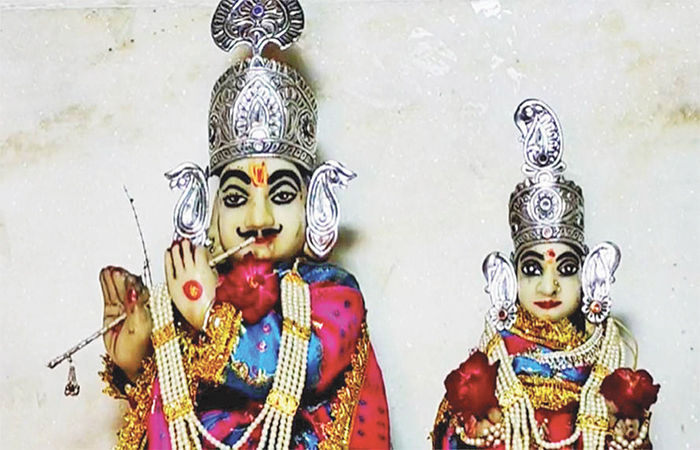 મૂછાળા કૃષ્ણ ભગવાનનો માભા