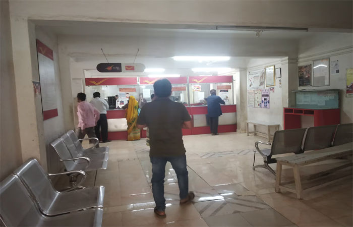 ભાવનગર હેડ પોસ્ટ ઓફિસ બહાર ફરી હાઈવોલ્ટેજ ડ્રામા, બોમ્બ સ્ક્વોર્ડનું ચેકિંગ