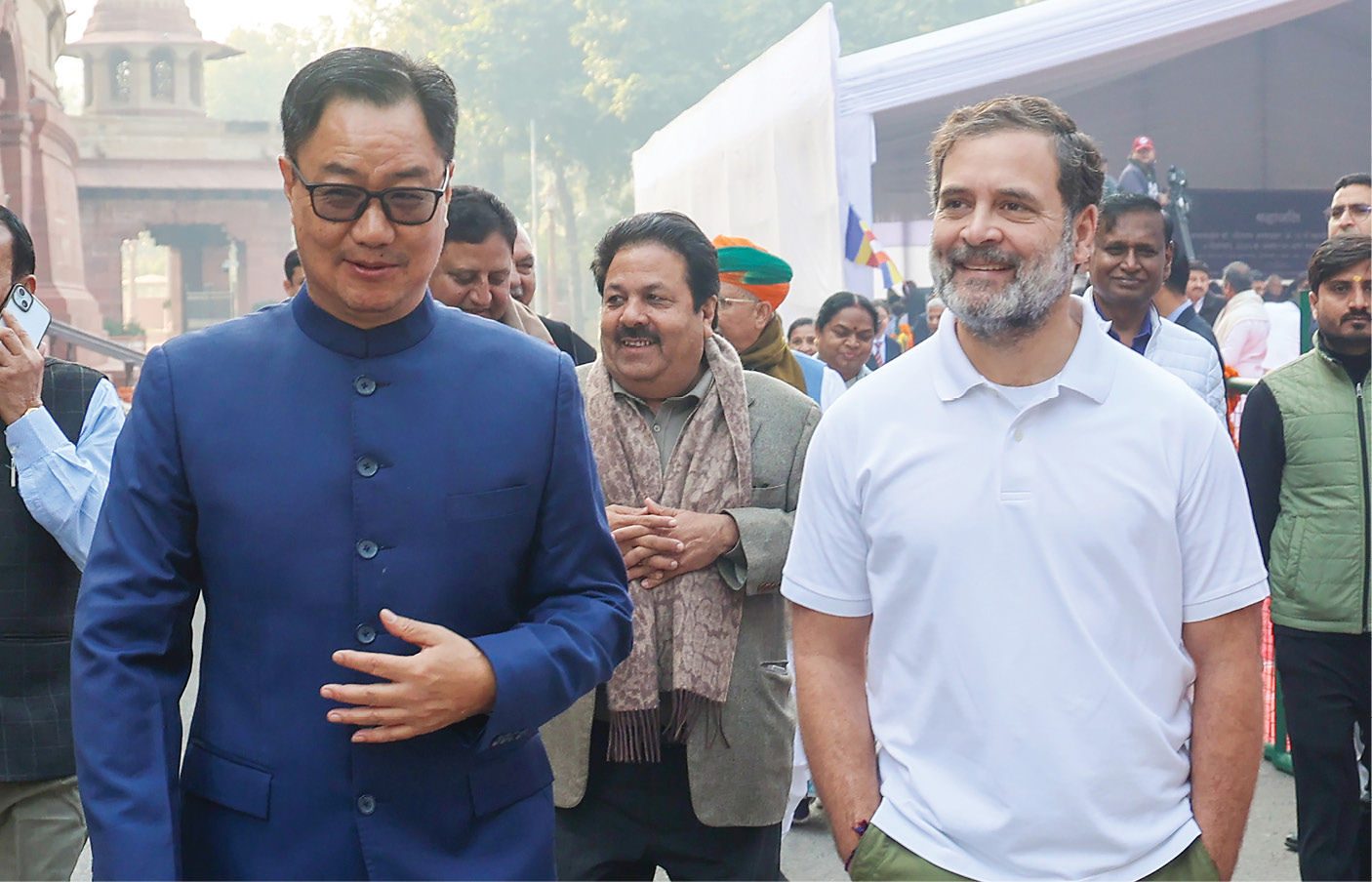 VIDEO : ‘મારા ઘરે આવો, સાથે એક્સરસાઇઝ કરીશું અને જૂડો લડીશું’ રાહુલ ગાંધીએ કિરેન રિજિજુને આપ્યો આ જવાબ