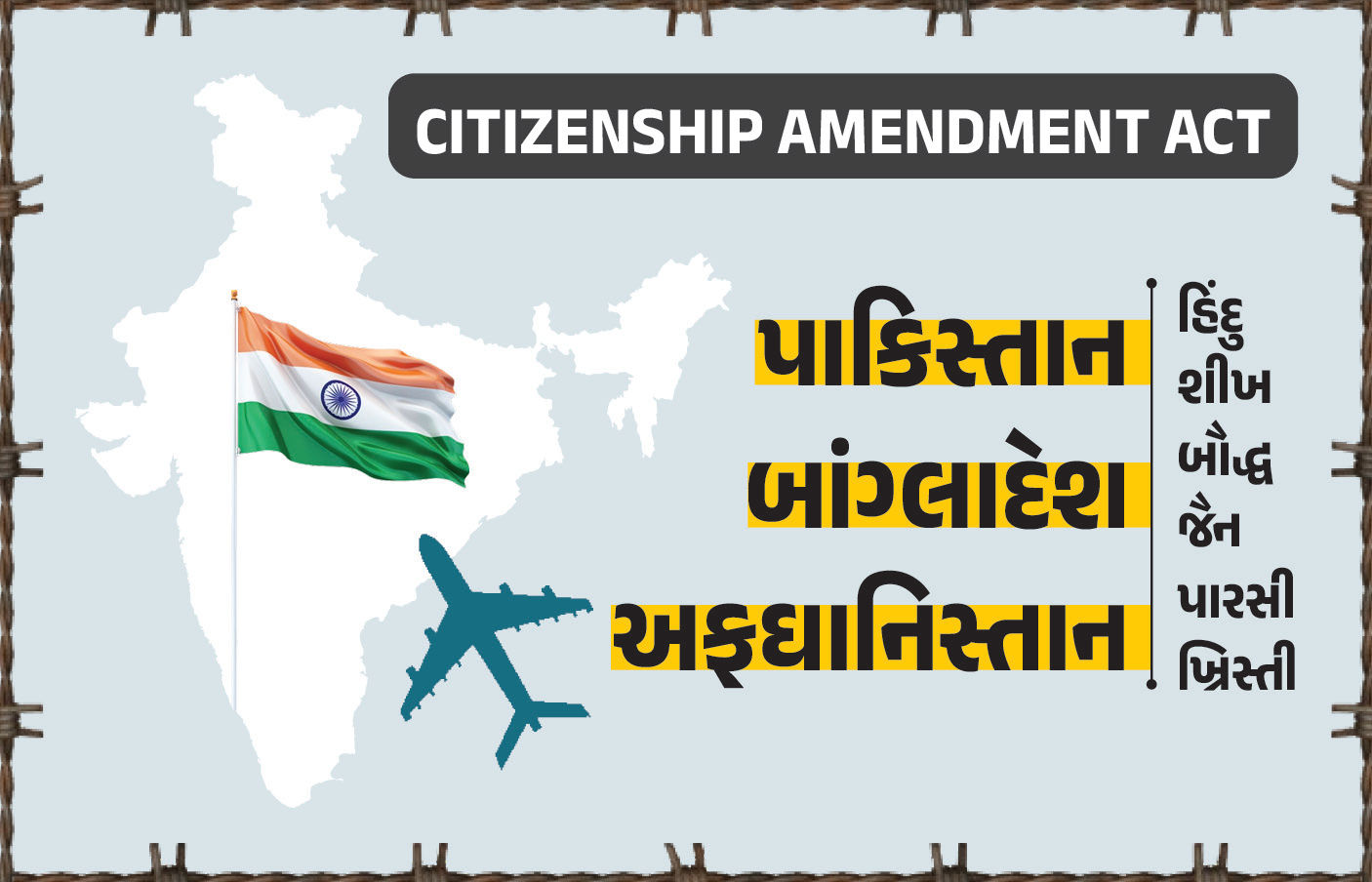 CAAની છેલ્લી તારીખ લંબાવાઈ, 2024 સુધીમાં ભારત આવેલા અલ્પસંખ્યક ભારતમાં રહી શકશે