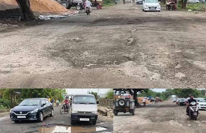 ‘Fill one pothole and get 101 members’, offer frustrated Surat residents to BJP