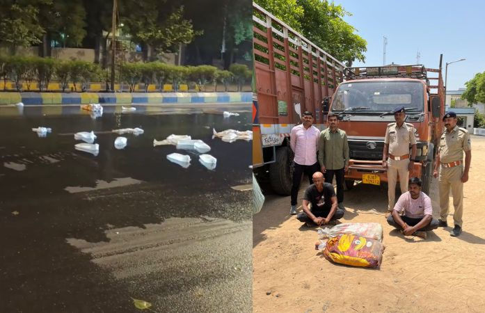 અમદાવાદ: જશોદાનગર રોડ પર દેશી દારૂની રેલમછેલ, પોલીસે બે બુટલેગરની કરી ધરપકડ