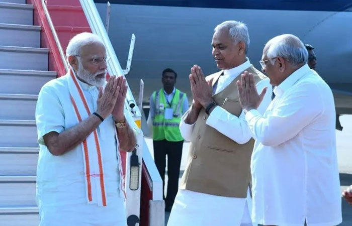 PM Modi on a two-day visit to Gujarat for National Unity Day and other events
