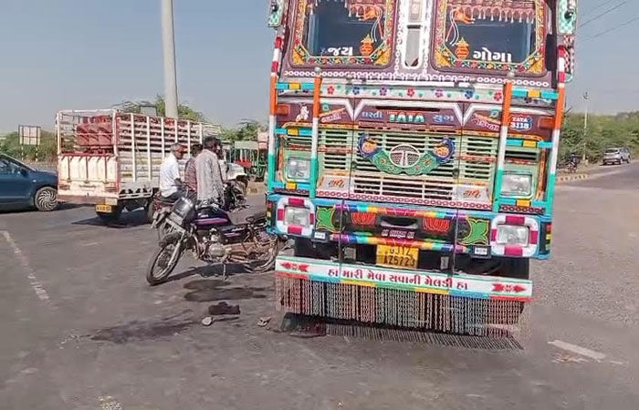 કુડા ચોકડી નજીક ટ્રકની અડફેટે ઇજાગ્રસ્ત મહિલાનું સારવારમાં મોત