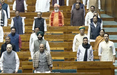 Standing  for Vande Mataram like the national anthem, Modi govt considering same for national song