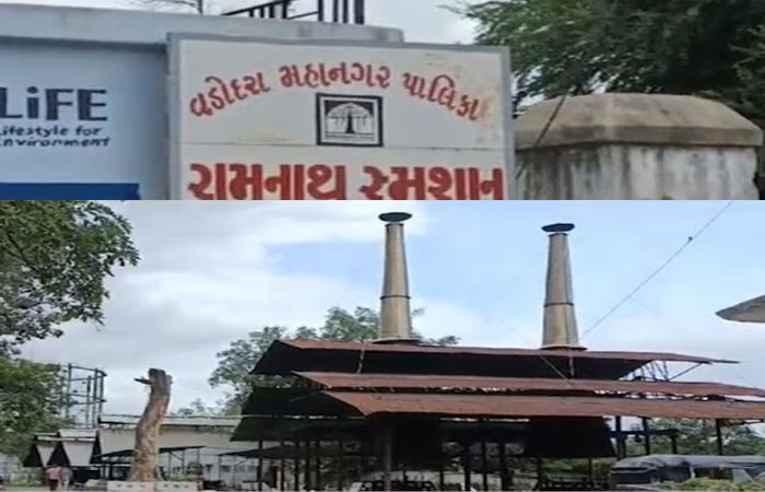 વડોદરા: રામનાથ સ્મશાનમાં રીનોવેશન દરમિયાન કેટલાક સમાજની ચિતાઓ તોડી નંખાતા રોષ