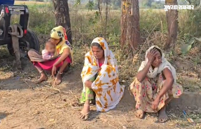 છોટાઉદેપુર: હાઈવેની કામગીરી બની કાળમુખી, ઓવરલોડ લાકડા ભરેલા ટ્રેક્ટર પરથી પટકાતા મજૂરનું મોત, 2 બાળકો નોંધારા બન્યા