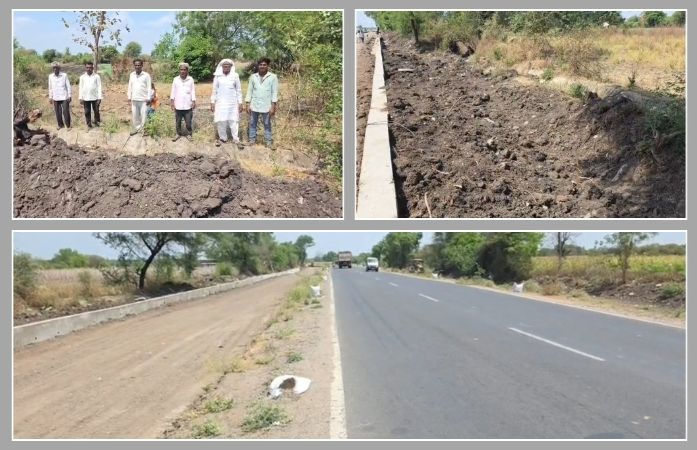 નસવાડી: નેશનલ હાઈવે 56ની કામગીરીમાં કોન્ટ્રાક્ટરે કેનાલો તોડી નાખતા ખેડૂતો પાયમાલ, ઊભો મોલ સુકાઈ જવાની ભીતિ