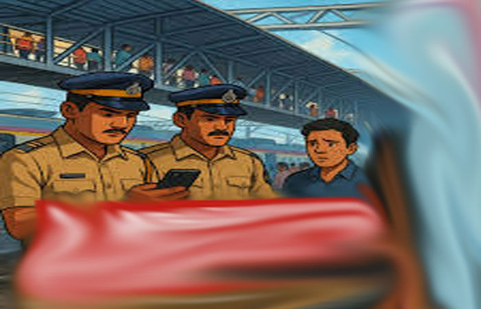 રેલવે  પોલીસના 3 ખંડણીખોર જવાનોની આખરે ધરપકડ