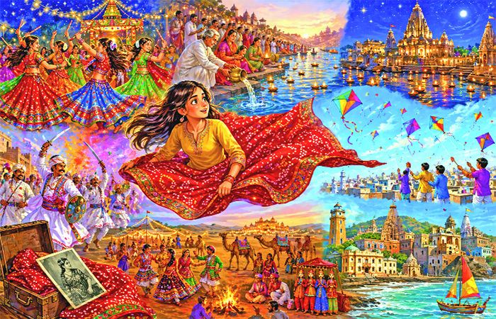 The Hues of Gujarat                                     .