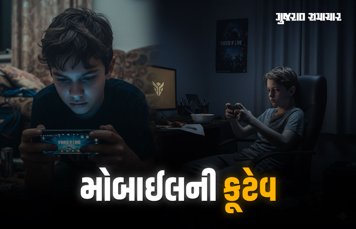 મોબાઈલ ગેમ રમતાં 13 વર્ષના કિશોરનું મોત, પરિજનોએ કહ્યું- ફ્રી ફાયર ગેમની કૂટેવ પડી હતી