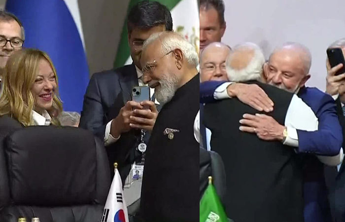 G20માં PM મોદીનું ગ્લોબલ લીડર્સ સાથે ખાસ બોન્ડિંગ, મેલોની અને બ્રાઝીલના રાષ્ટ્રપ્રમુખ સહિતના દિગ્ગજોને મળ્યા, જુઓ તસવીરો