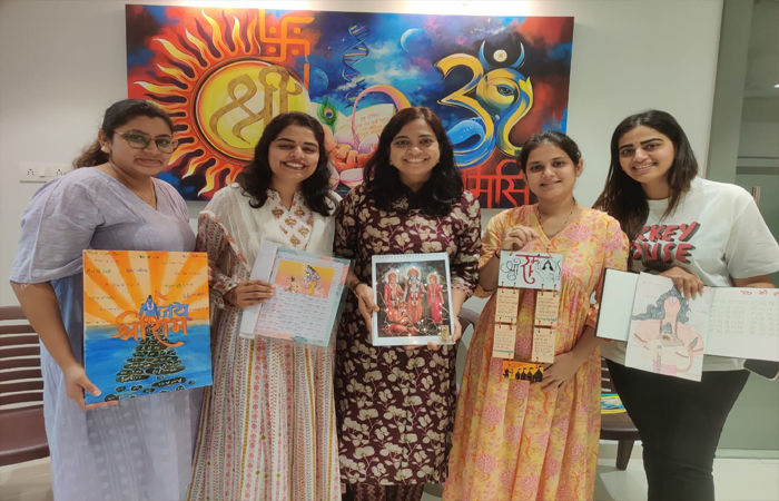 42 જેટલી સગર્ભાએ 21 રાષ્ટ્રીય અને આંતરરાષ્ટ્રીય ભાષામાં લખ્યું રામનું નામ