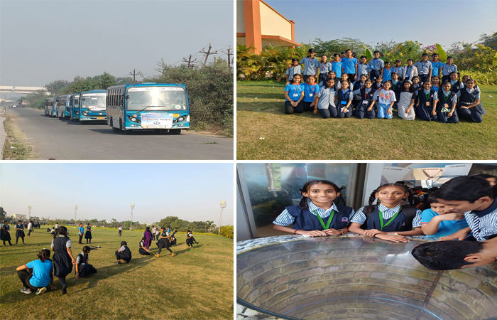 સુરત શિક્ષણ સમિતિના પ્રવાસમાં ગંભીર બેદરકારી વિદ્યાર્થીઓને ભોજન સમયે નાસ્તો અપાયો