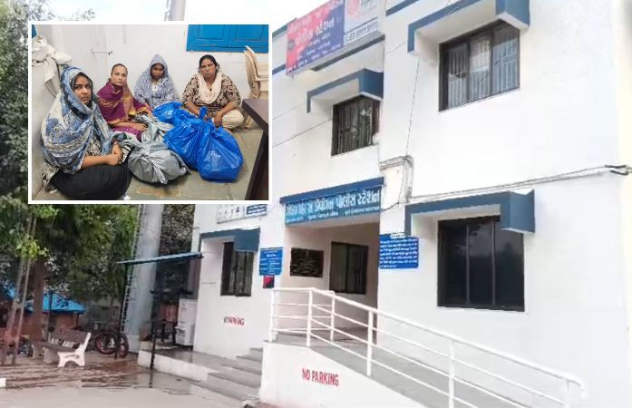 પંચમહાલ: ગ્રાહક બનીને ચોરી કરવા આવેલી 4 મહિલાઓની ટોળકી ઝડપાઈ, 22 ડ્રેસની ચોરી