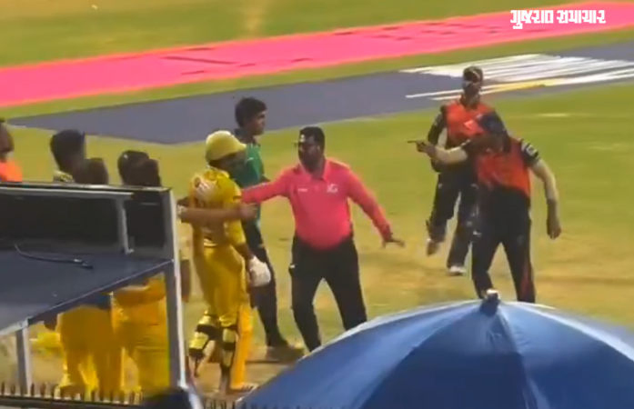 VIDEO: ટી20 મુંબઈની ફાઈનલ મેચમાં ખેલાડીઓ વચ્ચે ઉગ્ર બોલાચાલી, મારપીટ થતાં રહી ગઈ!
