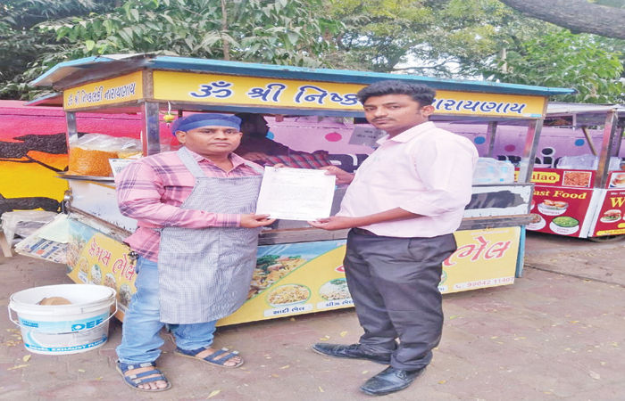 વિદ્યાનગર વિસ્તારમાં દબાણ કરતા 48 એકમો સામે દંડનીય કાર્યવાહી