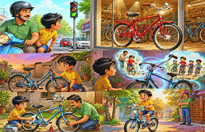 That One Bicycle                                     .