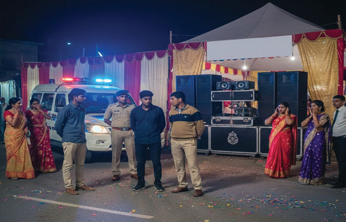 વડોદરામાં મોડીરાત્રી સુધી લગ્ન પ્રસંગમાં ડીજે વગાડનારા 4 ડીજેના માલિક સામે ગુનો દાખલ