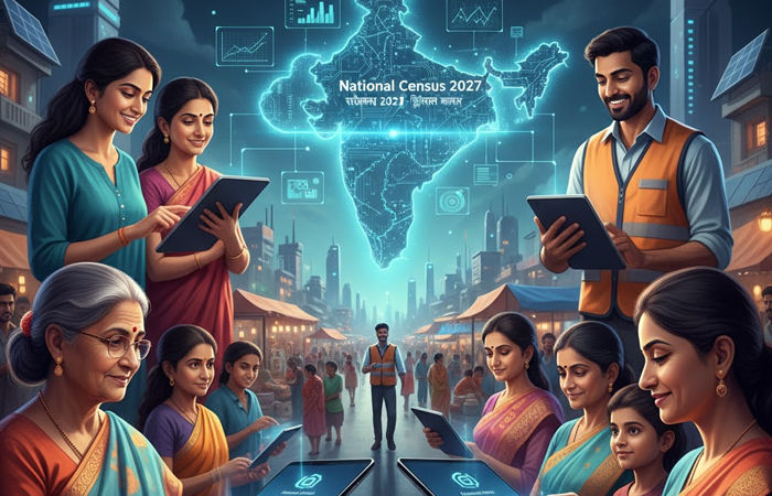 2027ની વસતી ગણતરી સંપૂર્ણ ડિજિટલી કરાશે, મોબાઈલ એપ કે વેબ પોર્ટલ દ્વારા ડેટા કલેક્ટ થશે
