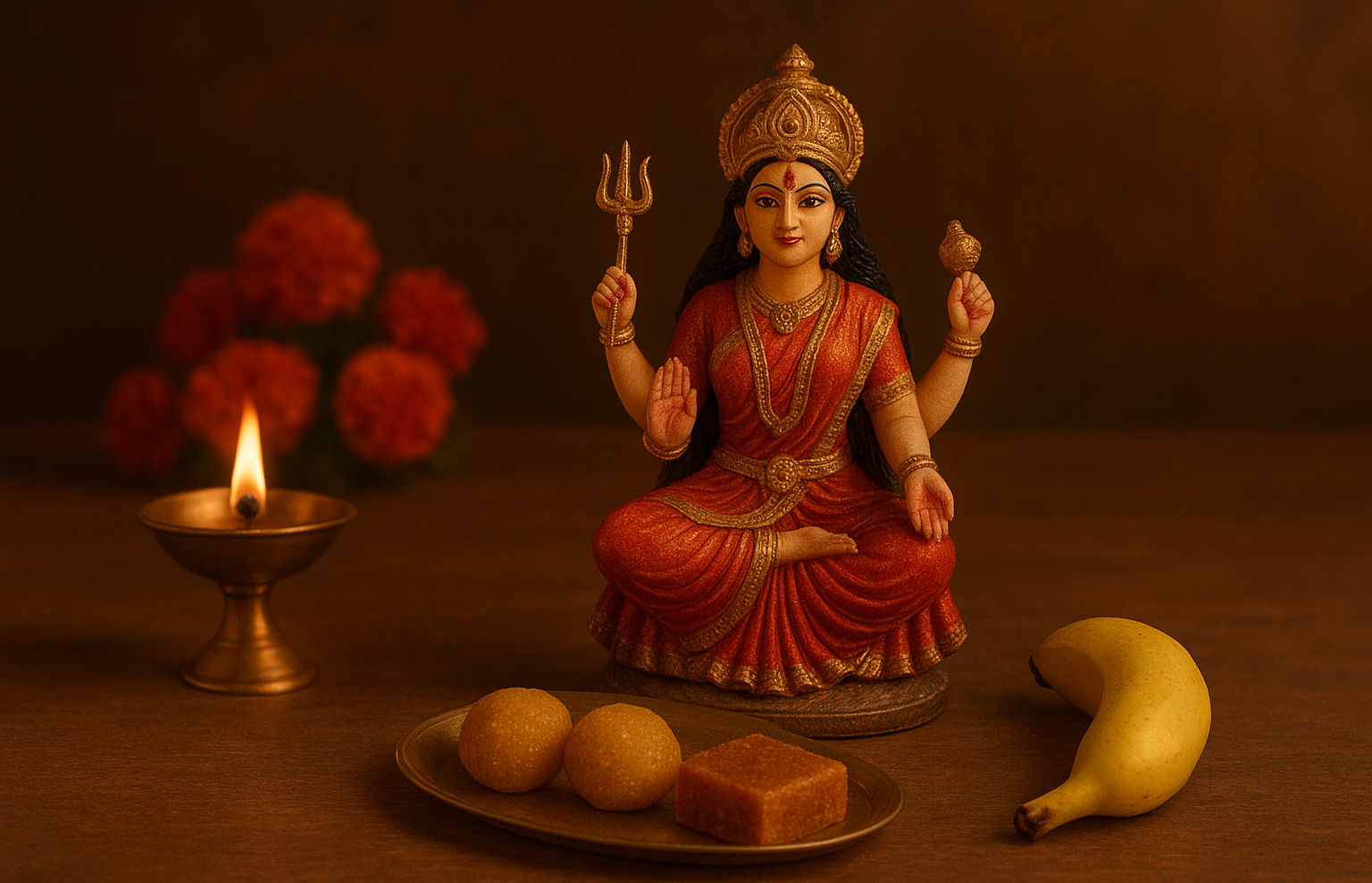 નવરાત્રિની આઠમ-નોમ: માતાજીને નૈવેદ્ય ધરાવવાની અખંડ પરંપરા, જાણો તેની પાછળનો ભાવ અને પ્રણાલી