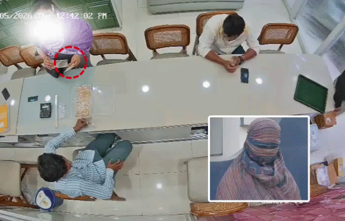 અમદાવાદ: માણેકચોકમાં જ્વેલર્સની નજર ચૂકવી ઘરેણાં ચોરનાર મહિલા ઝડપાઈ, ચોરી પાછળનું કારણ જાણી પોલીસ પણ ચકરાવે ચડી