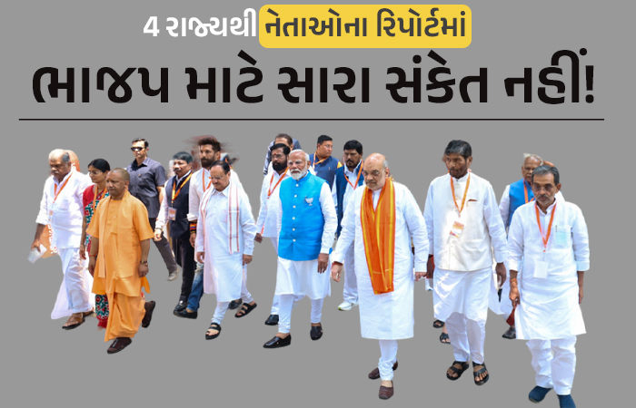4 રાજ્યની વિધાનસભા ચૂંટણીમાં ભાજપની હારના સંકેત? નેતાઓના આંતરિક રિપોર્ટથી ટેન્શન વધ્યું
