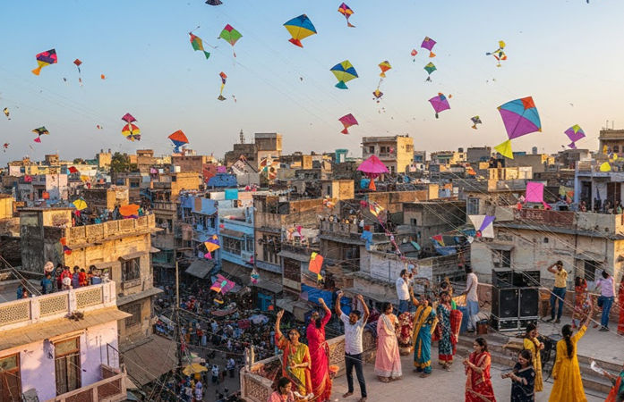 આજે પતંગપ્રેમીઓ વચ્ચે જામશે 'આકાશી યુદ્ધ', પવનની ગતિ 9 થી 11 કિ.મી. રહેવાની શક્યતા