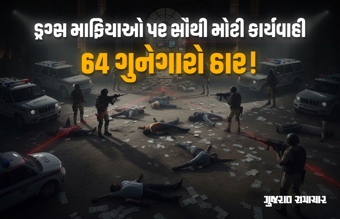બ્રાઝિલમાં ડ્રગ્સ માફિયાઓ વિરુદ્ધ સૌથી મોટું ઓપરેશન: હેલિકોપ્ટરથી હુમલો, 64ના મોત